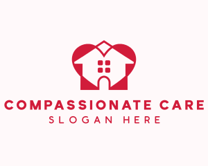 Heart Care House logo design