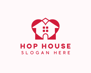 Heart Care House logo design