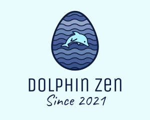 Dolphin Fish Egg logo