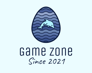 Dolphin Fish Egg logo