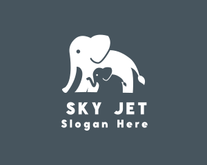 Elephant Wild Safari logo