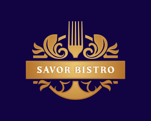 Luxury Restaurant Dining logo design