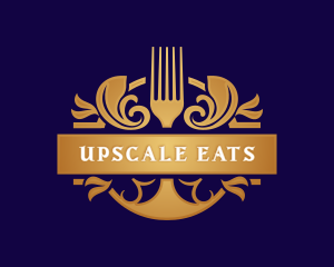 Luxury Restaurant Dining logo design