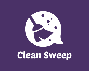 Chat Broom Cleaning logo
