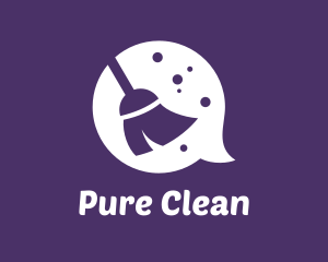 Chat Broom Cleaning logo