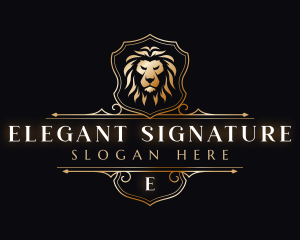 Lion Deluxe Event logo design