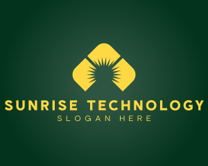 Mountain Morning Sunrise  logo
