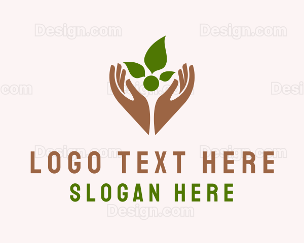 Eco Gardening Wellness Logo