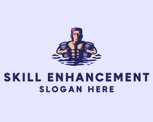 Muscular Swimming Instructor  logo