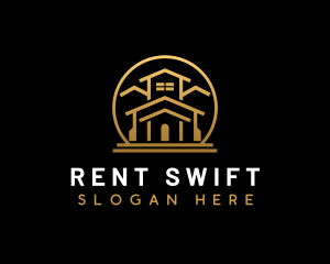 Real Estate House Rental logo design