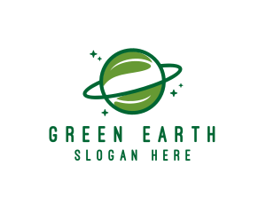 Environmental Leaf Planet  logo design