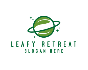 Environmental Leaf Planet  logo design