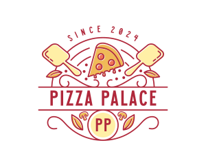 Pizza Diner Gastropub logo design