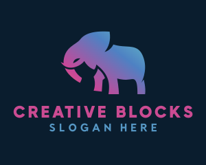 Elephant Creative Agency logo design