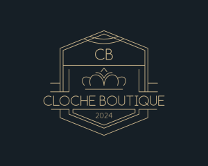 Upscale Crown Boutique logo design