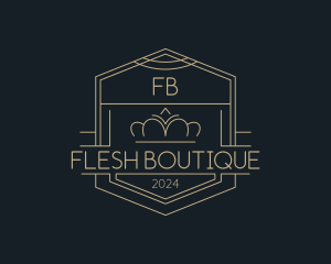 Upscale Crown Boutique logo design