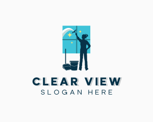 Window Wiper Cleaning logo