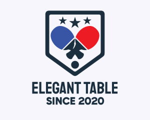 Table Tennis Tournament  logo design