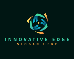 Digital Technology Innovation logo design