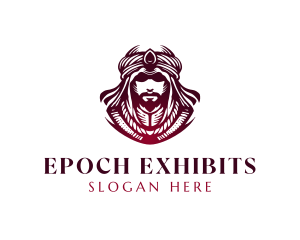 Traditional Bedouin Man logo