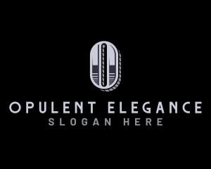 Elegant Art Deco Boutique logo design