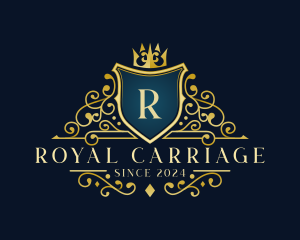 Royalty Crest Insignia logo design