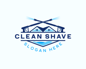 Home Cleaning Washer logo design