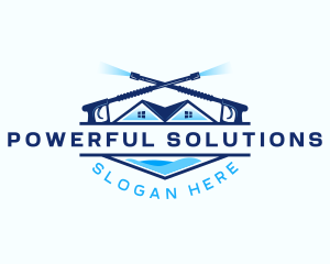 Home Cleaning Washer logo design