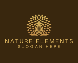 Nature HorticultureTree  logo design