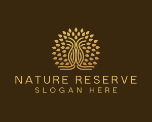 Nature HorticultureTree  logo design