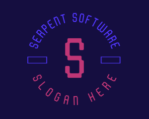 Neon Technology Software  logo design