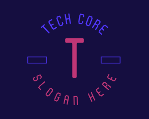 Neon Technology Software  logo design