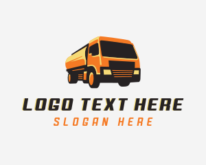 Tanker Truck Transportation  logo