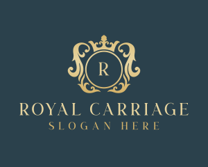 Royal Crown Crest logo design