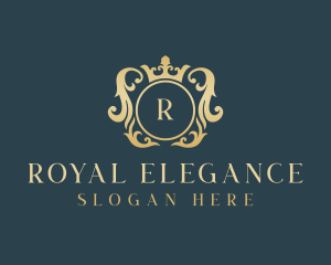 Royal Crown Crest logo design