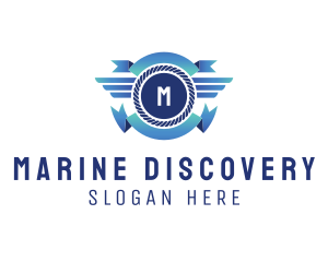 Sailing Marine Company logo design