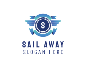 Sailing Marine Company logo design