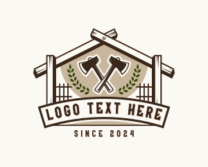 Wood Axe Handyman logo