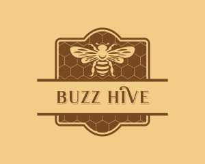 Natural Honeycomb Bee logo