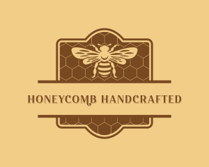 Natural Honeycomb Bee logo