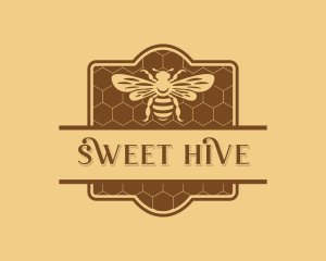 Natural Honeycomb Bee logo