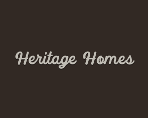 Cursive Traditional Antique logo