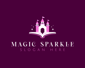 Magical Castle Book logo design