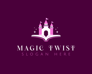 Magical Castle Book logo design