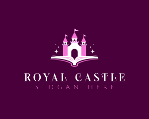 Magical Castle Book logo design