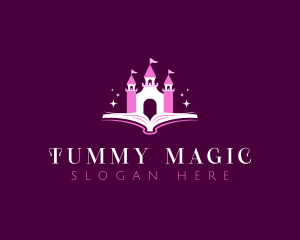 Magical Castle Book logo design