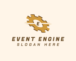 Mechanical Engineering Cogwheel logo