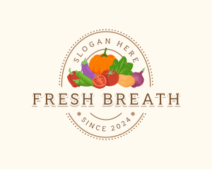 Healthy Vegetable Market logo design