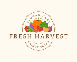 Healthy Vegetable Market logo design