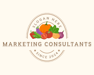 Healthy Vegetable Market logo design